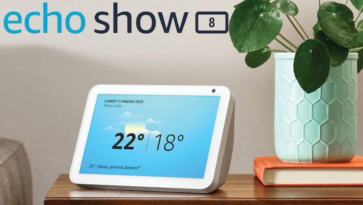 Echo Show 8 Offerta Amazon